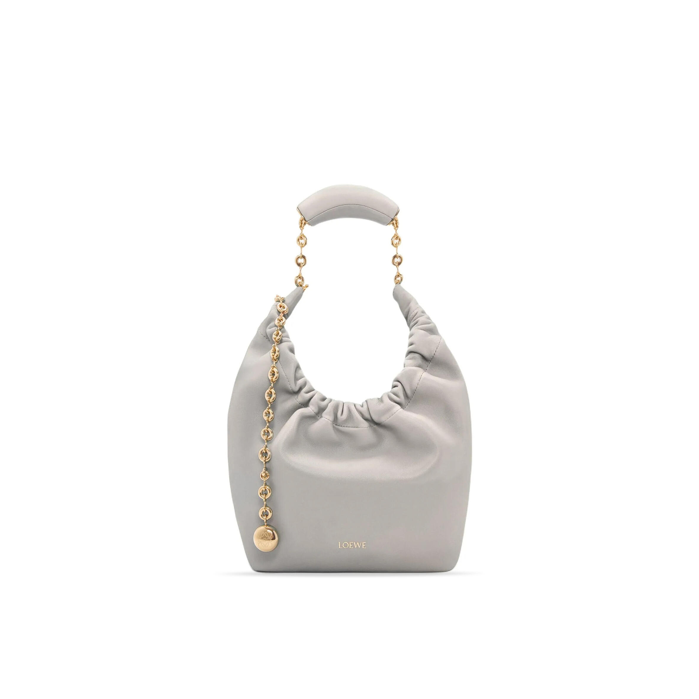 L0ew* small soft nappa sheep leather squeeze bag a914nchx01-6579 (29*24*10.5cm)